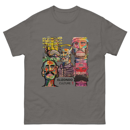 Amigos Laidback Tee Shirt All Sizes Merch ElizondoCulture Charcoal S 