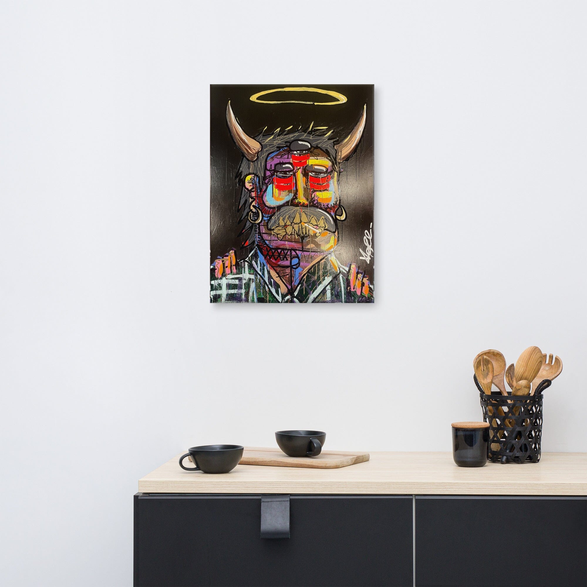 Creature Vivid Canvas Print - 1.25