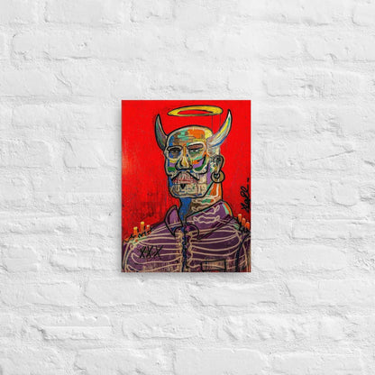 Custom Canvas Art - Devil in Disguise | Elizondo Culture Canvas Print ElizondoCulture 12″×16″ 