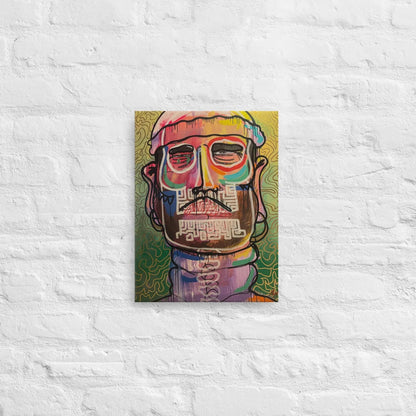 Custom Canvas Art - Unique Psychopath Design | Elizondo Culture Canvas Print ElizondoCulture 12″×16″ 