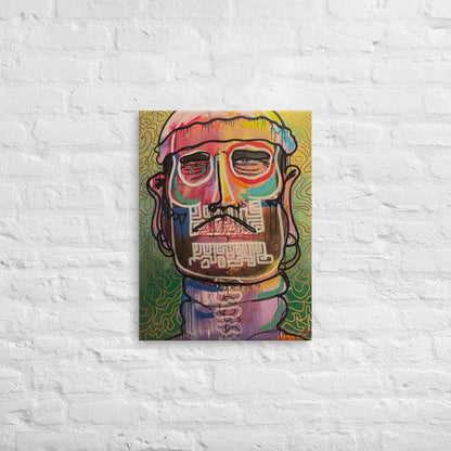 Custom Canvas Art - Unique Psychopath Design | Elizondo Culture Canvas Print ElizondoCulture 18″×24″ 