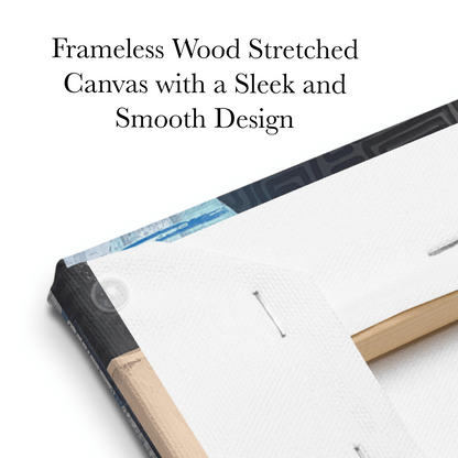 frameless wood stretched canvas