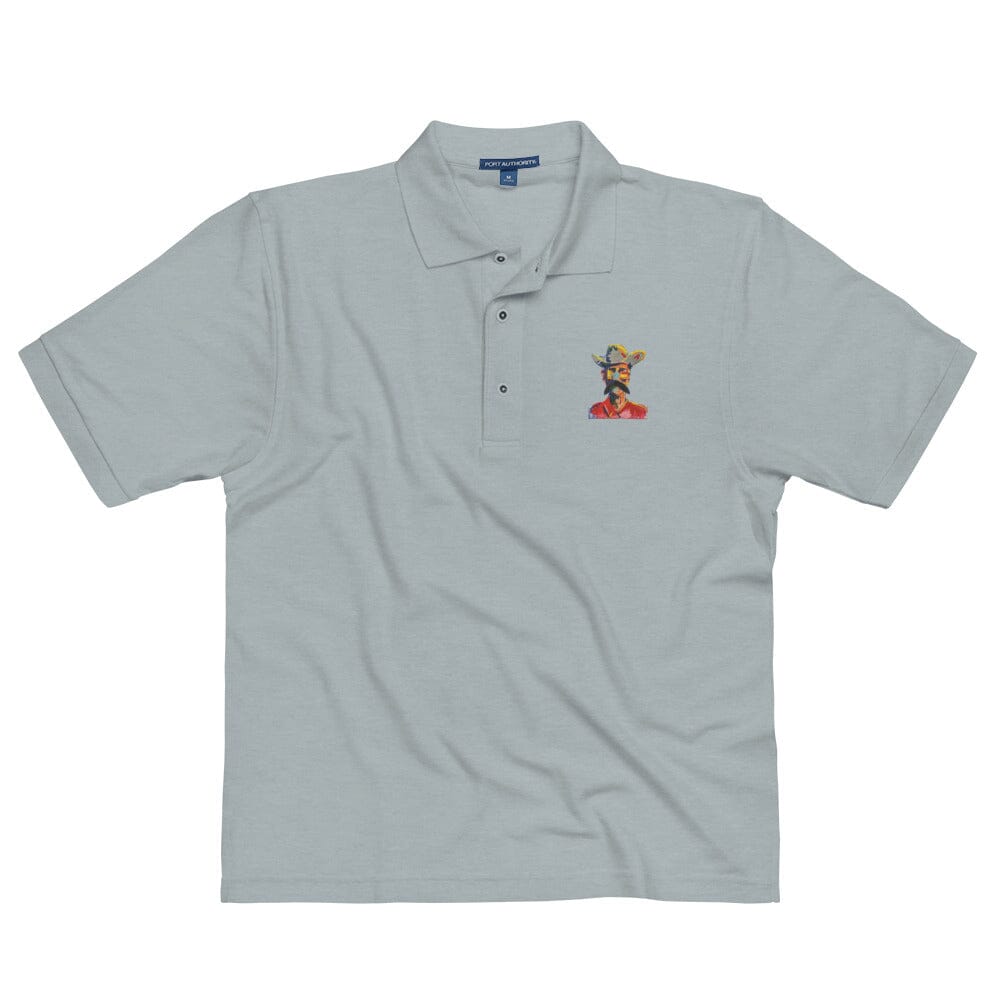 Traditional Polo Tee Merch ElizondoCulture Cool Heather S 