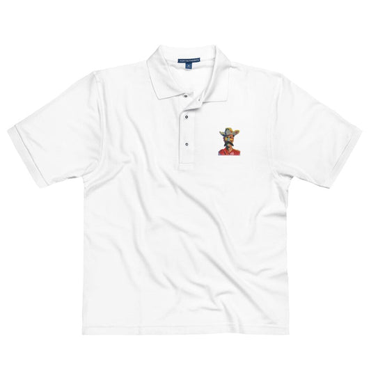 Traditional Polo Tee Merch ElizondoCulture White S 